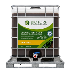 Fertilizante Orgánico Universal en Pasta, Turba Microground Estabilizada, Fertilizante Líquido para Cultivos Agrícolas, IBC 1000L - Product Image 1