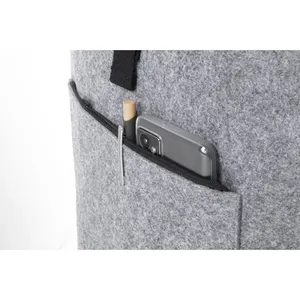 Sustainable RPET Promotional <b>Backpack</b> Refelt <b>Roll</b> Design for Merchandising - Product Image 5