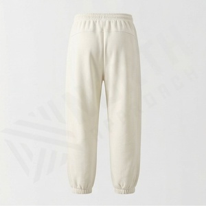 Pantalon en coton personnalisé pour homme, couleur personnalisée, taille à cordon, en laine, respirant, léger, de haute qualité, automne, chaud, doux, décontracté - Product Image 2