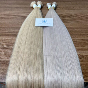 ลดราคา! ผมต่อของมนุษย์แบบดิบๆแบบคู่สี #613 - Product Image 1