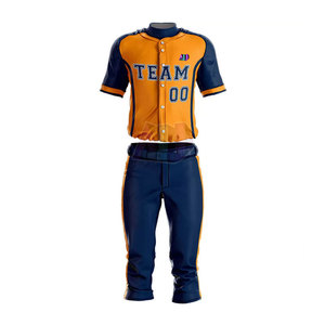 Conjuntos de Uniformes de Béisbol Ligeros y Transpirables para Hombre, Personalizables, Pantalones y Camiseta, Tallas Grandes, Múltiples Combinaciones de Colores - Product Image 1