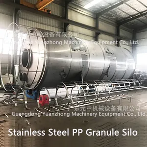 Stainless Steel Silo Central Feeding System PP Granule Storage Tank Six-Year Warranty Centralized Distribution Starch Tanks
