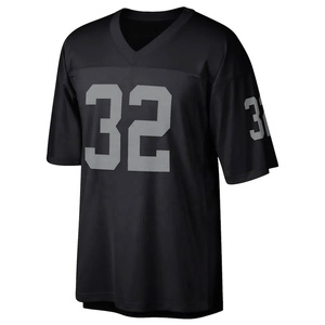 เสื้อฟุตบอลอเมริกันลายโลโก้คลับดีไซน์ล่าสุด ระบายอากาศได้ดี แห้งเร็ว ผลิตจากโพลีเอสเตอร์ 100% ขายส่งชุดกีฬา - Product Image 5