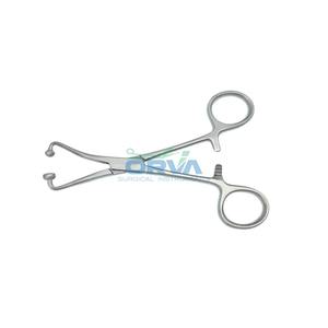 Pince à serviette Backhaus 14 cm en acier inoxydable certifiée CE, équipement médical de haute qualité, instrument chirurgical de classe I - Product Image 2