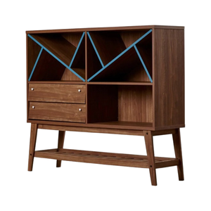 ตู้ไม้สักดีไซน์ทันสมัยทำจากอินโดนีเซียสำหรับวางทีวีห้องนั่งเล่นห้องนอนเฟอร์นิเจอร์ - Product Image 1