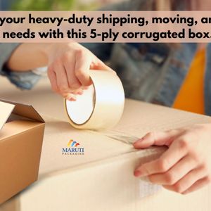 5 ply RSC sóng các tông vận chuyển giao hàng hộp đôi tường Heavy Duty dập nổi vật liệu tái chế 3 ply 5 ply tùy chọn - Product Image 2