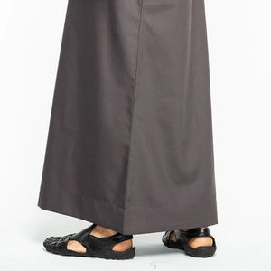 Moroccan High Street Style Modest Muslim Men Long Sleeve Cotton Thobe Breathable Plus Size Arabian Clothing Customized Options - Product Image 6