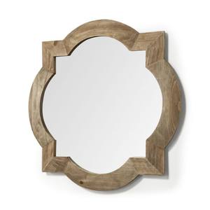 Dernier Design de miroir mural en bois d'acacia mangue, fabricant et exportation de miroir mural décoratif en bois pour la maison - Product Image 1