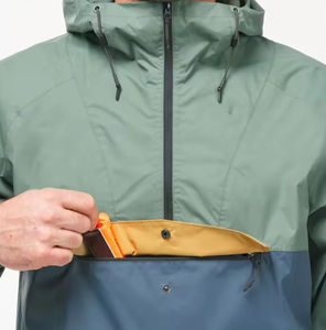 Veste de ski softshell imperméable légère pour homme, col montant, pour activités de plein air - pêche, chasse, camping, escalade, grandes tailles - Product Image 4