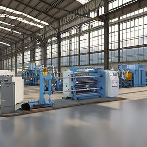 Dérouleur-ensacheuse LTM C 300m/min pour conversion de bobines de papier à grande vitesse, découpe et rembobinage, avec HMI informatisé Omron Keyence Delta - Product Image 2