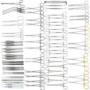Juego de Instrumentos Quirúrgicos Ortopédicos de Acero Inoxidable, 82 Piezas, Herramientas Manuales, Certificación CE Clase I para Uso Profesional - Product Image 4