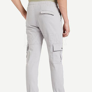 Pantalones de corte moderno para hombre para ropa informal Tela suave y duradera con pretina ajustable y aspecto simple - Product Image 2