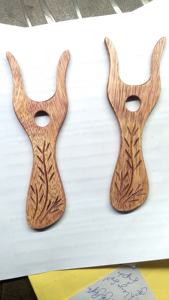 Horquilla de madera para tejer, para uso artesanal y comercial, construcción duradera y superficie lisa, ideal para clientes internacionales - Product Image 2