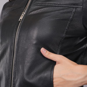 Veste en cuir véritable sur mesure pour femmes | Manteau Slim Fit pour dames élégantes | Fabricant de fournisseur en gros OEM ODM - Product Image 6