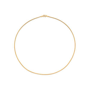 สร้อยคอโซ่ทองคำคลาสสิก Fine Drapes - Product Image 3