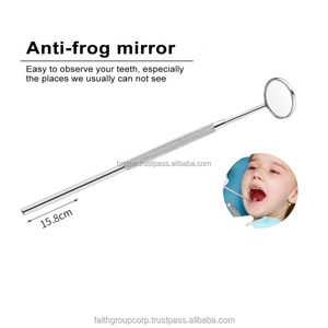 ชุดตรวจสุขภาพฟันแบบมืออาชีพชุดเครื่องมือรักษาช่องปาก5ชิ้นชุดเครื่องมือทำความสะอาดฟันฟัน - Product Image 5