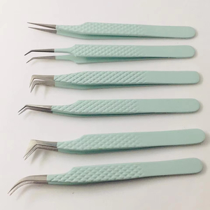 Ensemble de pinces à épiler professionnelles avec miroir à cils Kit d'outils à cils en acier inoxydable de précision - Product Image 2