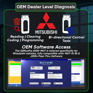 Interface multiplexeur Autroniq IQMaxPro A100 MUT SE VCI pour outil de diagnostic, de codage et de programmation Mitsubishi au niveau OEM - Product Image 6