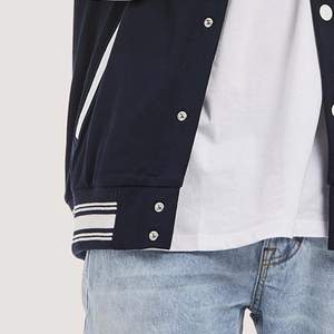 Best Supplier Men's Stand Collar Embroidered Varsity Jacket for Winter High Demand Bulk Quantity with Front Logo Position - Product Image 4