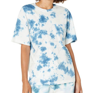 Camisetas de Algodón Puro para Mujer, Servicio OEM, Duraderas, Casuales, Ropa de Calle de Verano, Transpirables, Pedidos al por Mayor - Product Image 2