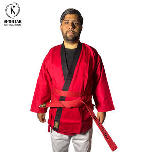 ชุดกิโมโน BJJ ทอไข่มุกคุณภาพสูงผ้าฝ้ายระบายอากาศได้อย่างรวดเร็วน้ำหนักเบาทนทานเครื่องแบบศิลปะการต่อสู้ผลิตในปากีสถาน - Product Image 1