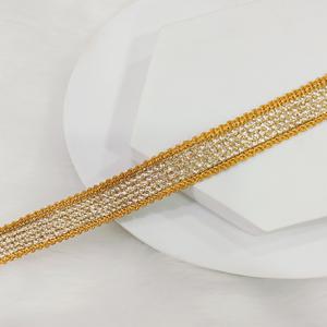 Diseñador Jharkhand hecho a mano diamante encaje borde Boutique trajes bordado decoración para ropa nupcial Sarees - Product Image 2