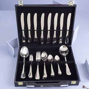 Juego de cubiertos de nivel superior hecho a mano con acero inoxidable de alta calidad Acero inoxidable de calidad superior, mejor para hoteles y restaurantes - Product Image 5