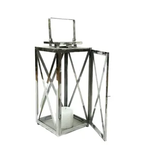 Antique Iron and Glass Candle Lantern Manufacturer And Exporter Customized New Design Metal Candle Lantern Supplier