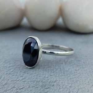 For Certified Women's Luxury Diamond Ring 18K White Gold Oval Cut Classic Wedding Engagement Prong Setting - Product Image 2