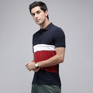 Chemises polo personnalisées de haute qualité, logo personnalisé, uni, décontracté, polyester, coton, polo, uniforme de travail, chemises polo pour hommes - Product Image 1