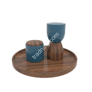 Dernier porte-brûleur d'encens traditionnel Mubkhar bois métal Bukhoor brûleur pour usage intérieur Ramadan cadeau en gros par Exim Pvt Ltd - Product Image 5