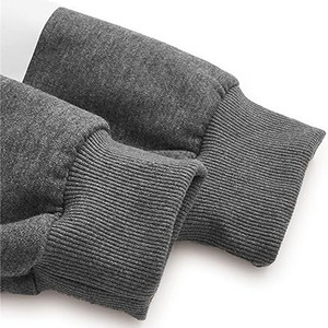 Sweat à capuche unisexe de haute qualité en coton éponge épais Sweat à capuche personnalisé pour hommes pour l'hiver - Product Image 5