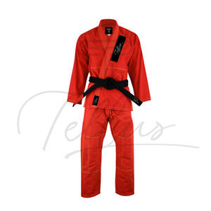 Kimono de Jiu Jitsu Ligero y Elástico con Logotipo Frontal, Uniforme de Entrenamiento, BJJ Gi |   Traje de Karate Profesional - Product Image 5