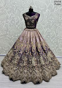 Dhwaja Export Traditional Bridal Net <b>Lehenga</b> Choli Ready-Made Quick Dry for Wedding Party Graduation All Seasons <b>Women</b> - Product Image 6
