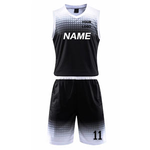 2025 maillot de basket-ball universitaire unisexe Sublimation personnalisée imprimé vêtements de sport conceptions usine directe en gros Logo ensembles ensembles - Product Image 5