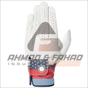 Gants de golf Offre Spéciale personnalisables en cuir Cabretta pour hommes Durable respirant pleine couleur Design Logo personnalisé direct d'usine - Product Image 1