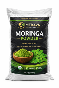 Poudre de feuilles de Moringa en vrac, 100 g, 100 % naturelle, de qualité alimentaire, biologique, testée en laboratoire - Product Image 3