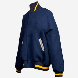 Nouvelle Arrivée Blouson Décontracté Homme à Manches Longues Style Baseball, Parka d'Été Tendance avec Boutons, Veste Letterman en Gros pour Homme - Product Image 5