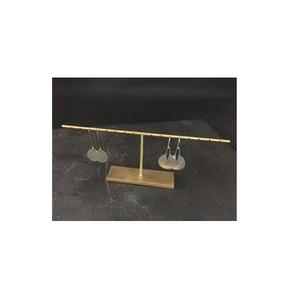 Boucle d'oreille en laiton support suspendu support vaisselle décorer bijoux suspendus utilisation avec prix de gros - Product Image 5