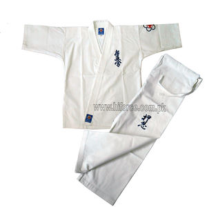 Logo personnalisé 100% toile de coton karaté Kyokushin Gi karaté Kyokushin uniformes Shinkyokushin costume - Product Image 3