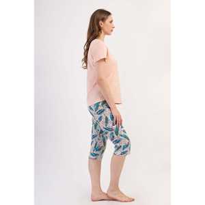 Combinaison de nuit ovale à manches courtes et col rond pour femme, taille XXL - Product Image 2