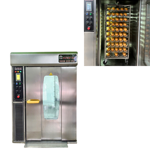 De Buena Calidad 10 Bandejas Horno de pan Panadería 100% Nueva garantía 1 año 1200Kg 380V 220V Horno rotativo Kien an Brand Factory - Product Image 1