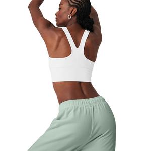 Wholesale <b>Women</b> Winter Fleece Sweatpants Soft Warm Joggers High Waist <b>Loose</b> Fit Pants Custom Logo OEM Athletic Casual <b>Trousers</b> - Product Image 3