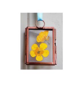 Cadre photo en verre métallique antique fabriqué à la main avec finition dégradée et détails artistiques Décoration de chambre unique - Product Image 5