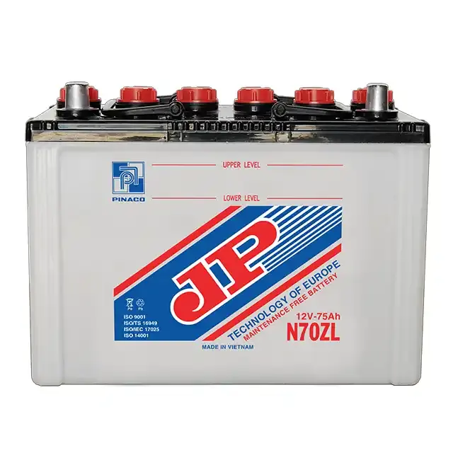 N70ZL (12V - 75Ah) Leoch Free Maintenance Rechargeable Solar Battery Deep Cycle AGM Lead Acid Batteries For Home