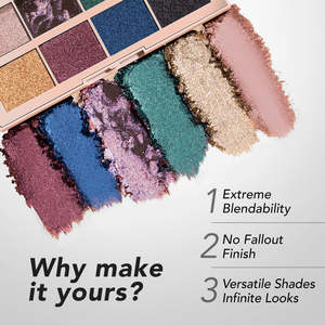 Paleta de Sombras de Ojos Multichrome Mineral Profesional a Prueba de Agua - Product Image 2