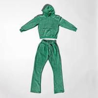 Ensemble de survêtement délavé à l'acide pour homme |   Streetwear vintage délavé |   Tenue de sport décontractée surdimensionnée