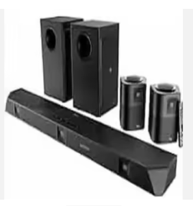 NUEVO Sistema de Sonido Envolvente para el Hogar PROMOCIONAL con Dolby Atmos y DTS:X Pro. Barra de Sonido con Receptor AV - Product Image 1