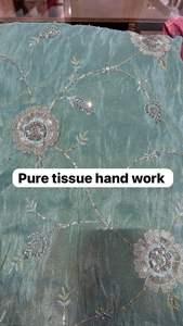 Tela de Lehenga de Alta Calidad, Hecha a Mano con Tejido Puro, Material para Disfraces, Suave - Product Image 3