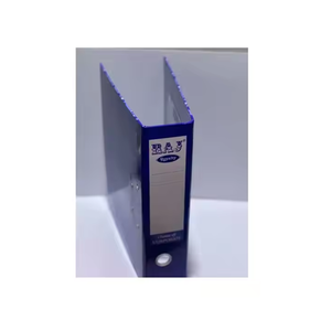 Blue 3-Inch Thick FC <b>Folder</b> Double Hole Lever Arch Office Stationery <b>Paper</b> File <b>Folder</b> Thickening Cardboard for Organization - Product Image 2